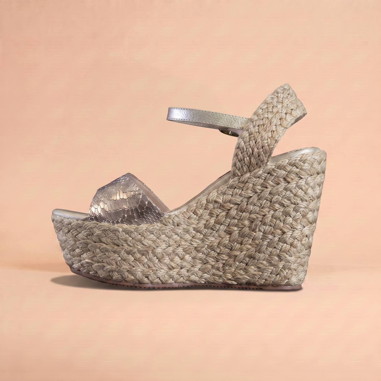 Aura Yute Plataforma Beige