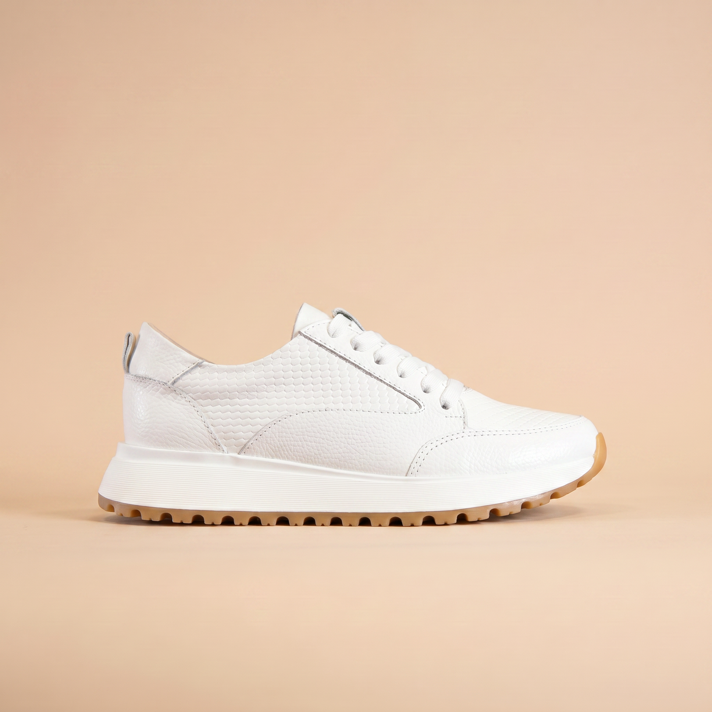 Tenis Cuero Blanco · D2126