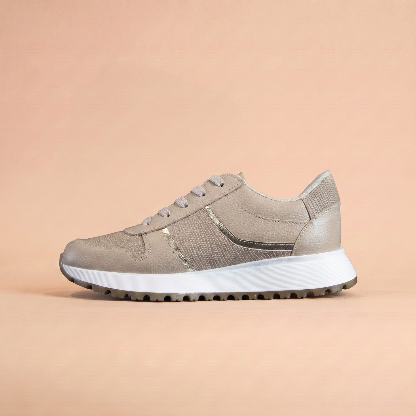 Tenis Cuero Capuchino · D3847