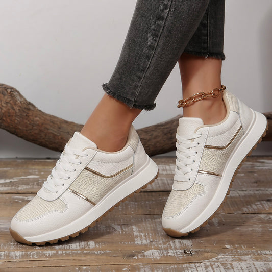Tenis Cuero Talco · D3847